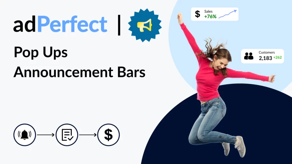 adperfect | pop ups and announcement bars